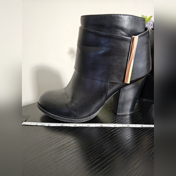 Cato Shoes Cato Booties With Gold Accent Poshmark